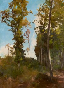 Tala de bosques cerca de Purkersdorf de Carl Schuch