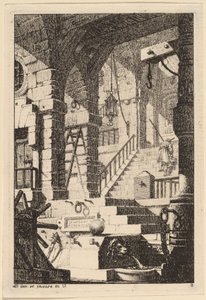Fantasía de una Prisión Antigua de Carl Schütz