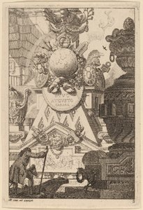 Fantasía de un Trofeo Antiguo para Augusto de Carl Schütz