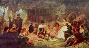 El pícnic de Carl Spitzweg