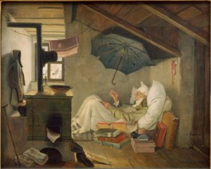 El poeta pobre de Carl Spitzweg