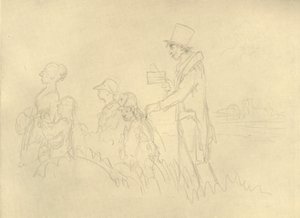Der jüdische Magister, mediados-finales del siglo XIX, c1924 de Carl Spitzweg