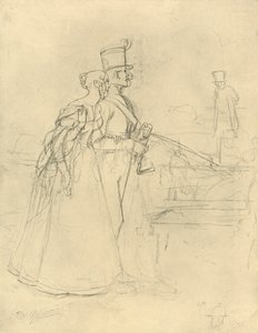El encuentro, mediados-finales del siglo XIX, c1924