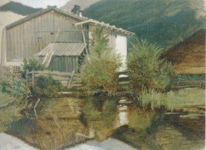 El molino de Gern de Carl Spitzweg