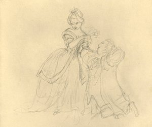 Erhörung, mediados-finales del siglo XIX, c1924 de Carl Spitzweg