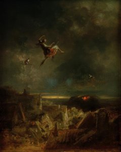 Cabalgata de brujas de Carl Spitzweg