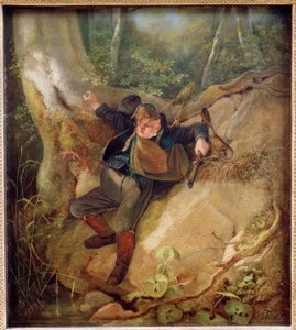 Accidente de caza de Carl Spitzweg