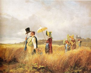 Paseo dominical de Carl Spitzweg