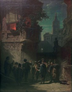 Serenata española de Carl Spitzweg