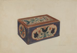Caja de velas de Carl Strehlau