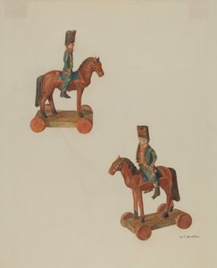 Soldado de juguete alemán de Pensilvania