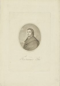 Retrato de Ferdinando Paer 1771-1839, 1802 de Carl Traugott Riedel