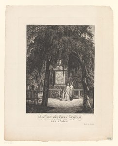 Monumento a Salomon Gessner cerca de Zúrich
Salomon Gessners Denkmal bey Zürich (título en el objeto)