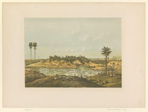 Vista de un paisaje cerca de Samarang
Costa norte cerca de Samarang (título en el objeto) de Carl Wilhelm Mieling (possibly)