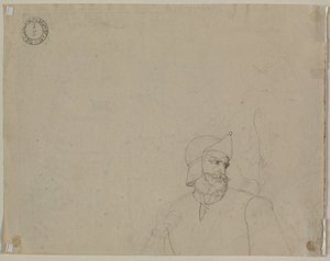 Soldado en un paisaje, segundo cuarto del siglo XIX de Carl Wilhelm Tischbein