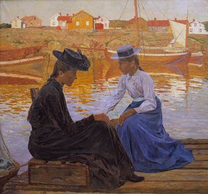 La Bahía, 1901 de Carl Wilhelm Wilhelmson
