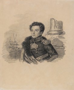 Retrato de A.P. Butovsky, entre 1817 y 1826