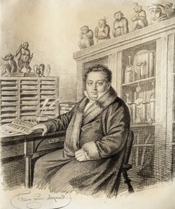 Retrato del Barón Paul Ludwig Schilling von Cannstatt 1786-1837, antes de 1822 de Carl von Hampeln