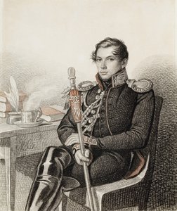 Retrato del Conde Pyotr Petrovich Konovnitsyn 1803-1830, 1822-1823