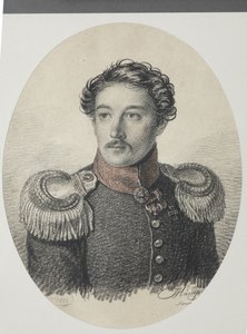 Retrato de Nikolay Vasilyevich Khvostov 1793-1837, 1822