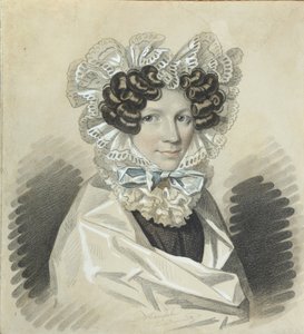 Retrato de Sofia Kharitonovna Mudrova 1786-1833, 1820s