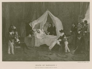 Muerte de Napoleón I de Carl von Steuben