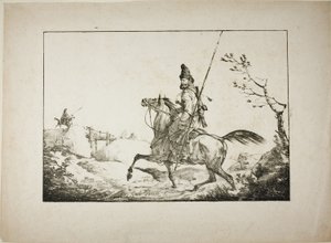 Un cosaco de Carle Vernet