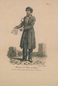Vendedores de billetes de lotería de Carle Vernet