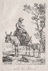 Cuidado maternal de Carle Vernet
