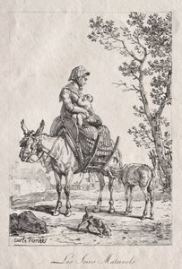 Cuidado maternal de Carle Vernet