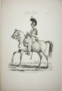 Guardia Real, Infantería Ligera Montada Normanda y Caballo, No. 4