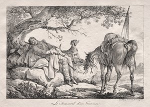 The Sleeping Soldier de Carle Vernet