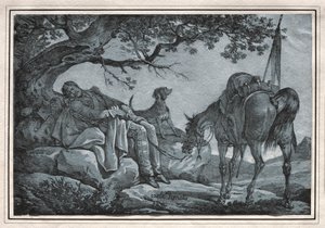 El soldado dormido de Carle Vernet
