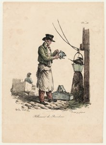 El farolero de "Les Cris de Paris de Carle Vernet