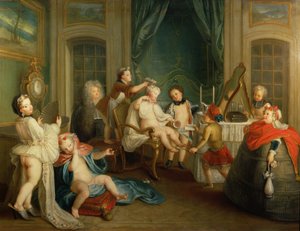 Interior del boudoir de Carle van Loo