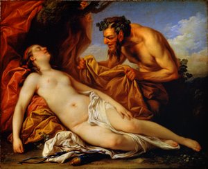 Júpiter y Antíope, c1753 de Carle van Loo