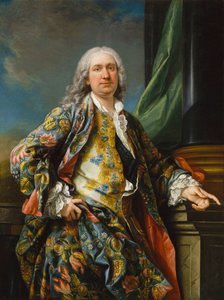 Retrato de un hombre desconocido, ca. 1735-1739 de Carle van Loo