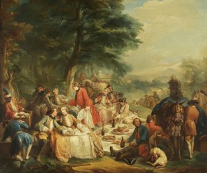 Descanso en la Caza de Carle van Loo