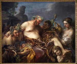 Sileno borracho de Carle van Loo
