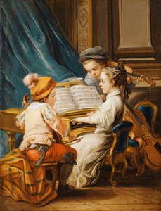 Las Cuatro Artes - Música de Carle van Loo