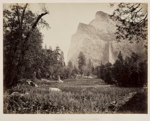 Velo Nupcial, Yosemite de Carleton E. Watkins
