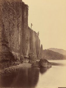 Cabo de Hornos, río Columbia, Oregón de Carleton E. Watkins