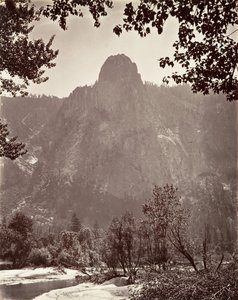 Roca Sentinel, Yosemite de Carleton E. Watkins.