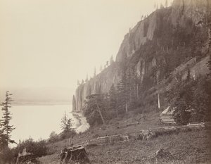 Cabo de Hornos, río Columbia, 1867 (foto)