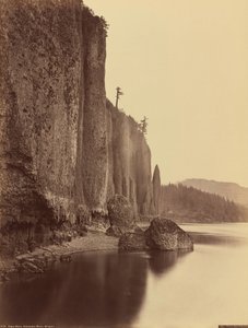 Cabo de Hornos, río Columbia, Oregón,1867 (foto)