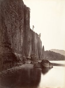 Cabo de Hornos, río Columbia, Oregón de Carleton Emmons Watkins