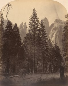 Torres de la catedral, 1861 de Carleton Emmons Watkins