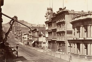 Lado norte de la calle California de Carleton Emmons Watkins