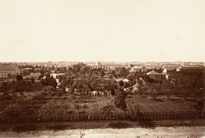 Oakland, desde la Academia Militar, 1864, impreso ca. 1876 de Carleton Emmons Watkins