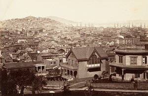 San Francisco, desde Rincon Hill, 1864, impreso ca. 1876